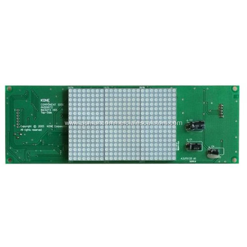 KM863270G02 KONE Red Dot Matrix Display Board